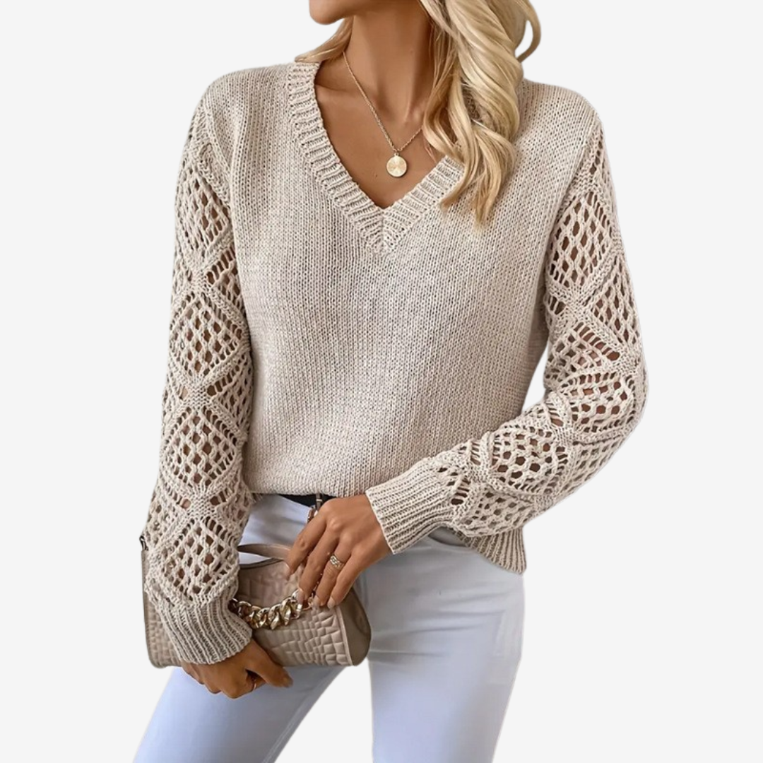 Tricot avec Ajourées