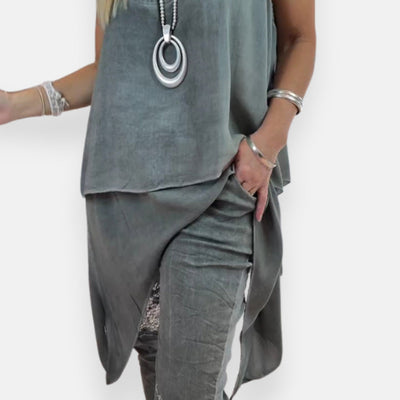 Clarissa | Pantalon décontracté à détail étoile