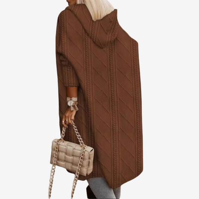 Janice™ Longue Cardigan Tricotée