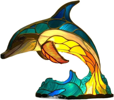 Bohemian Dolphin Table Lamp