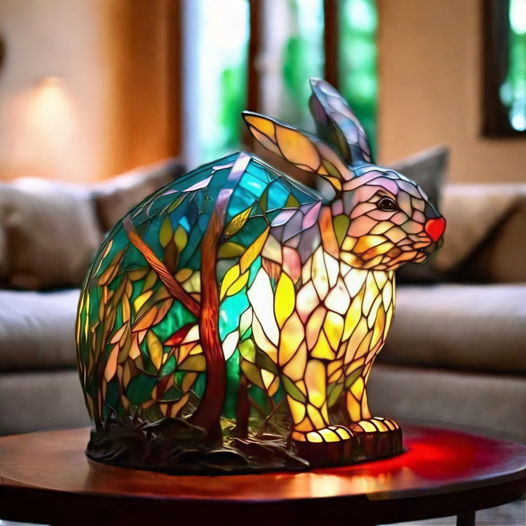 Forest Bunny Lamp