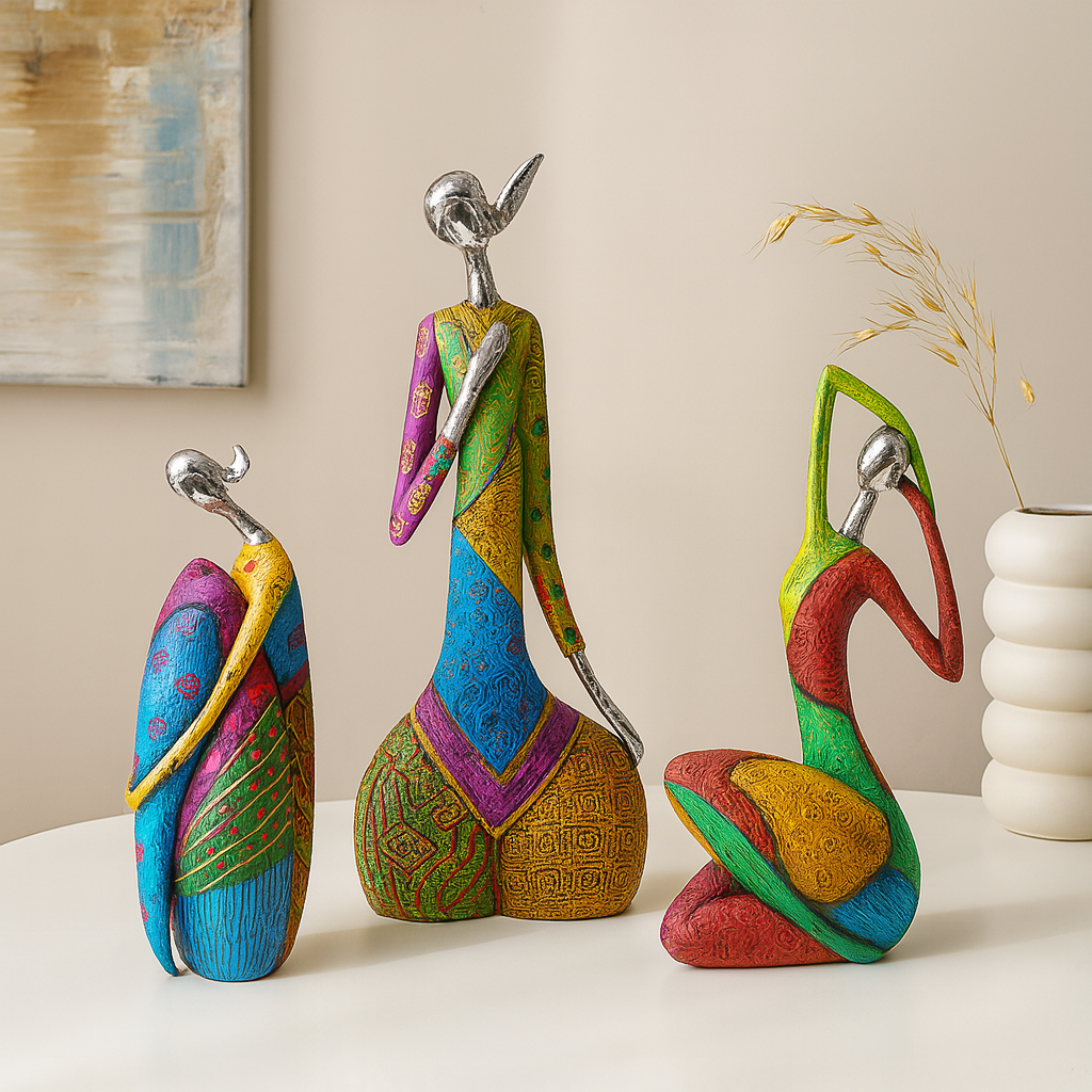 Résumé Femme colorée