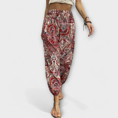 Scarlett | Pantalon avec motif ethnique