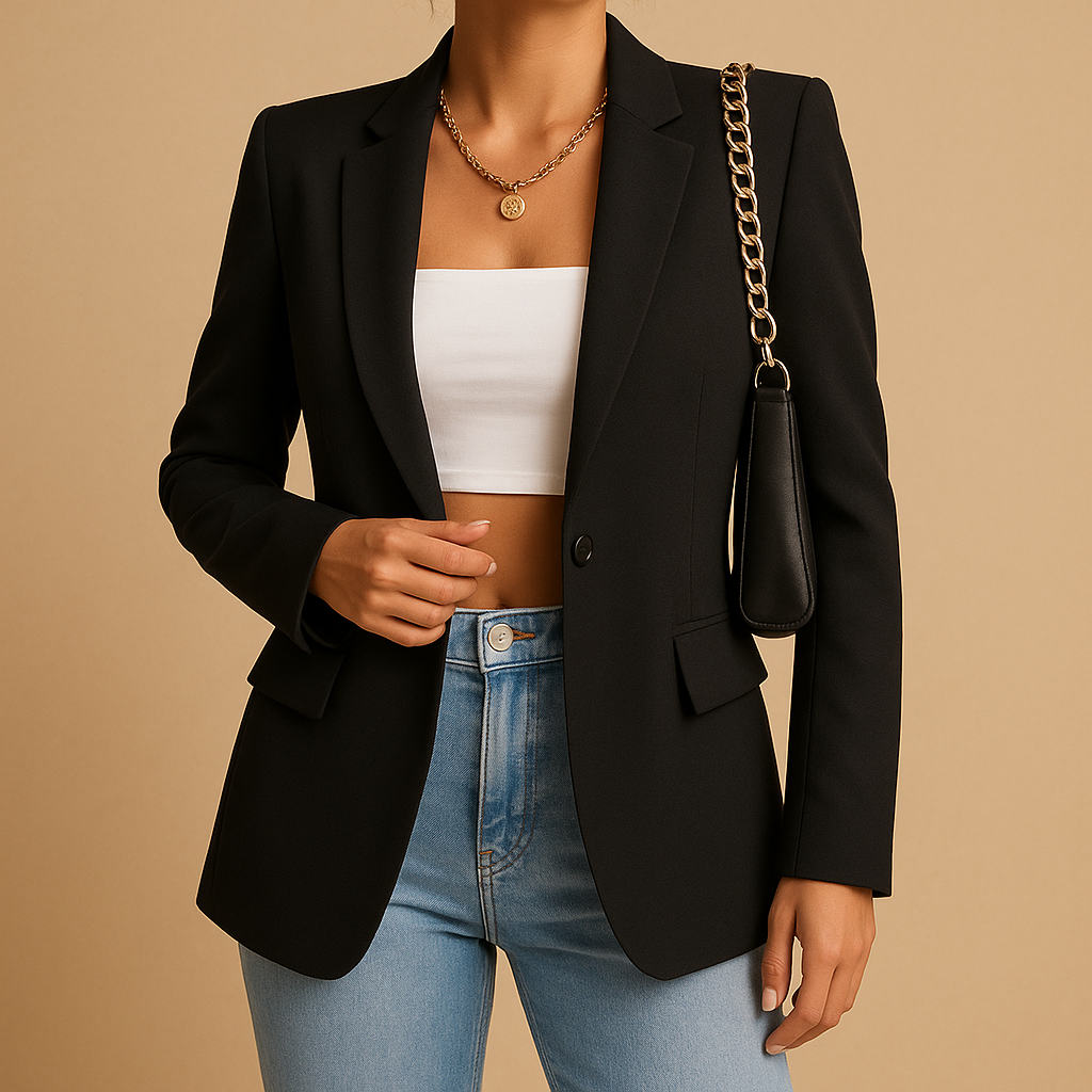 Elvaria™ - Blazer ajusté élégant pour femmes