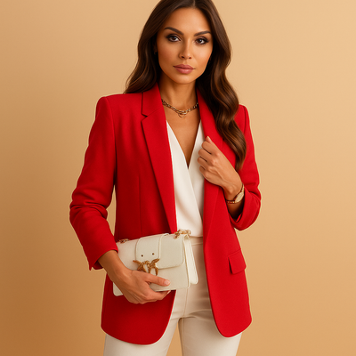 Elvaria™ - Blazer long élégant pour femmes